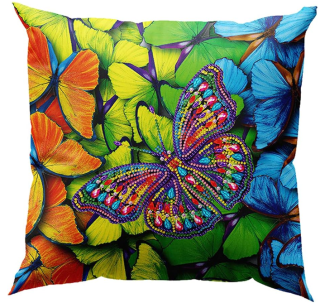 Diamond Painting Kissenbezug Schmetterling
